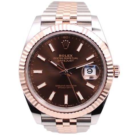 rolex date just chocolate dial|rolex datejust 41mm chocolate dial.